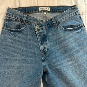 Abercrombie Dad jeans Curve Love